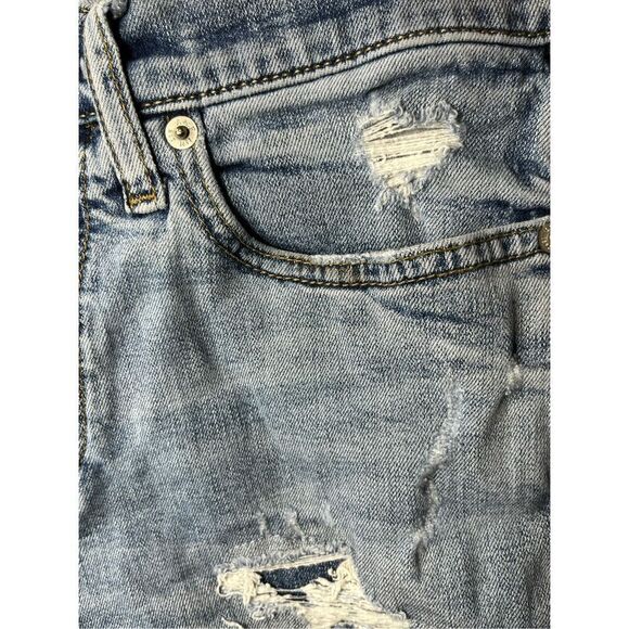 Abercrombie & Fitch Distressed Raw Hem Shorts Size 29 - Picture 5 of 9